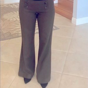 Tory Burch Wide Leg Wool/Rayon Dress Pants